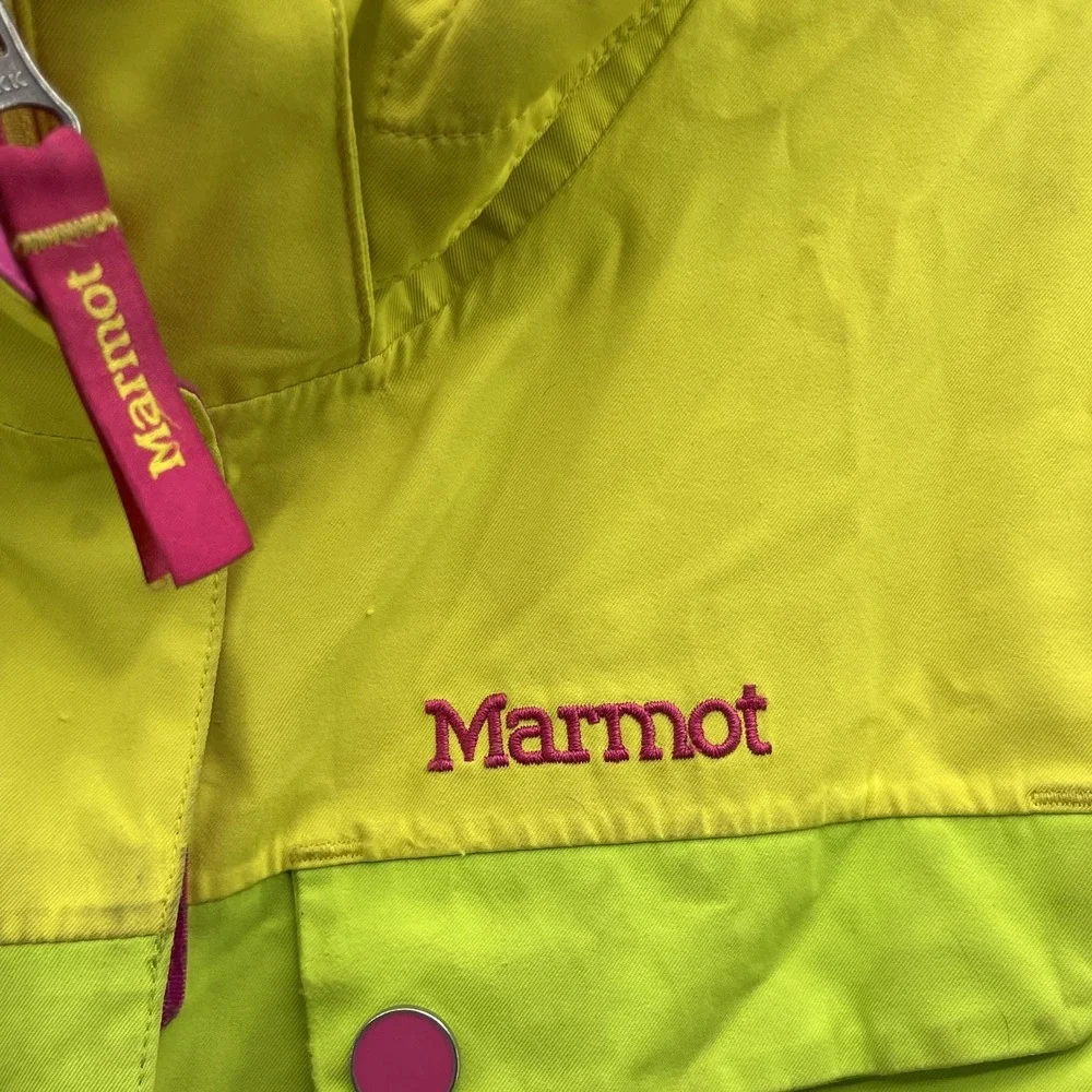 Marmot Ski Jacket Youth XL Colorblock Snowboard Insulated Waterproof Sportswear